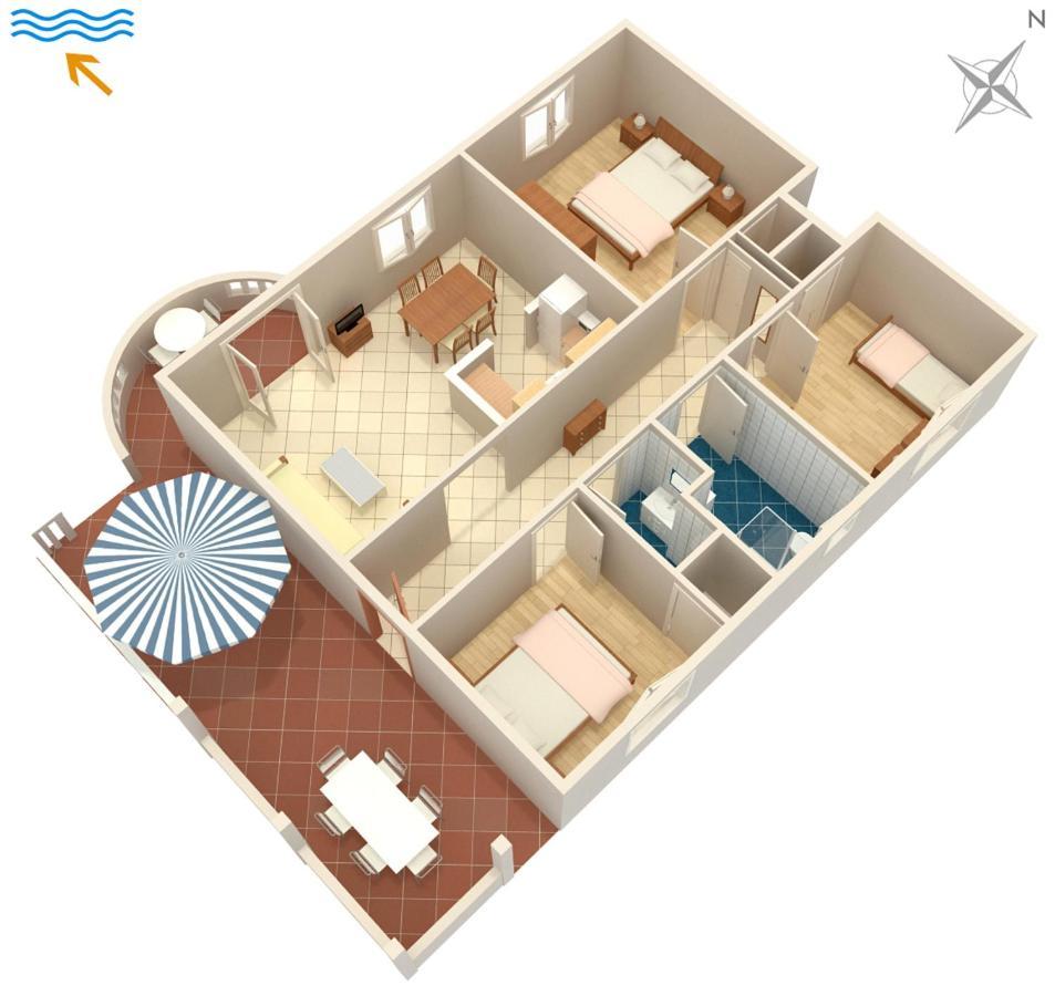 Apartments By The Sea Splitska, Brac - 2923 Postira Luaran gambar